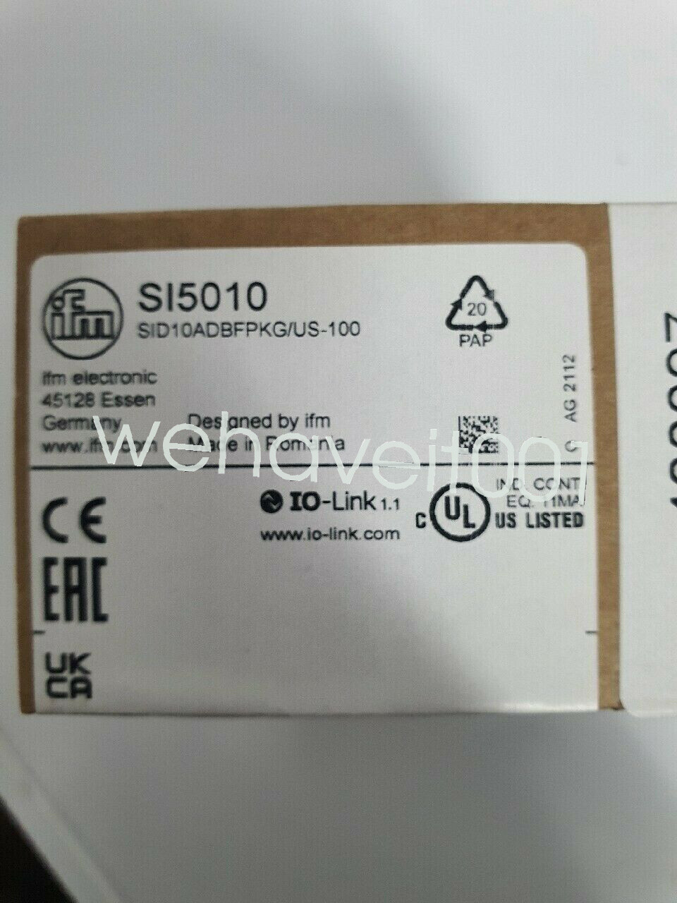 1PC NEW ORIGINAL Flow indicator IFM SI5010 IO-link EXPEDITED SHIPPING