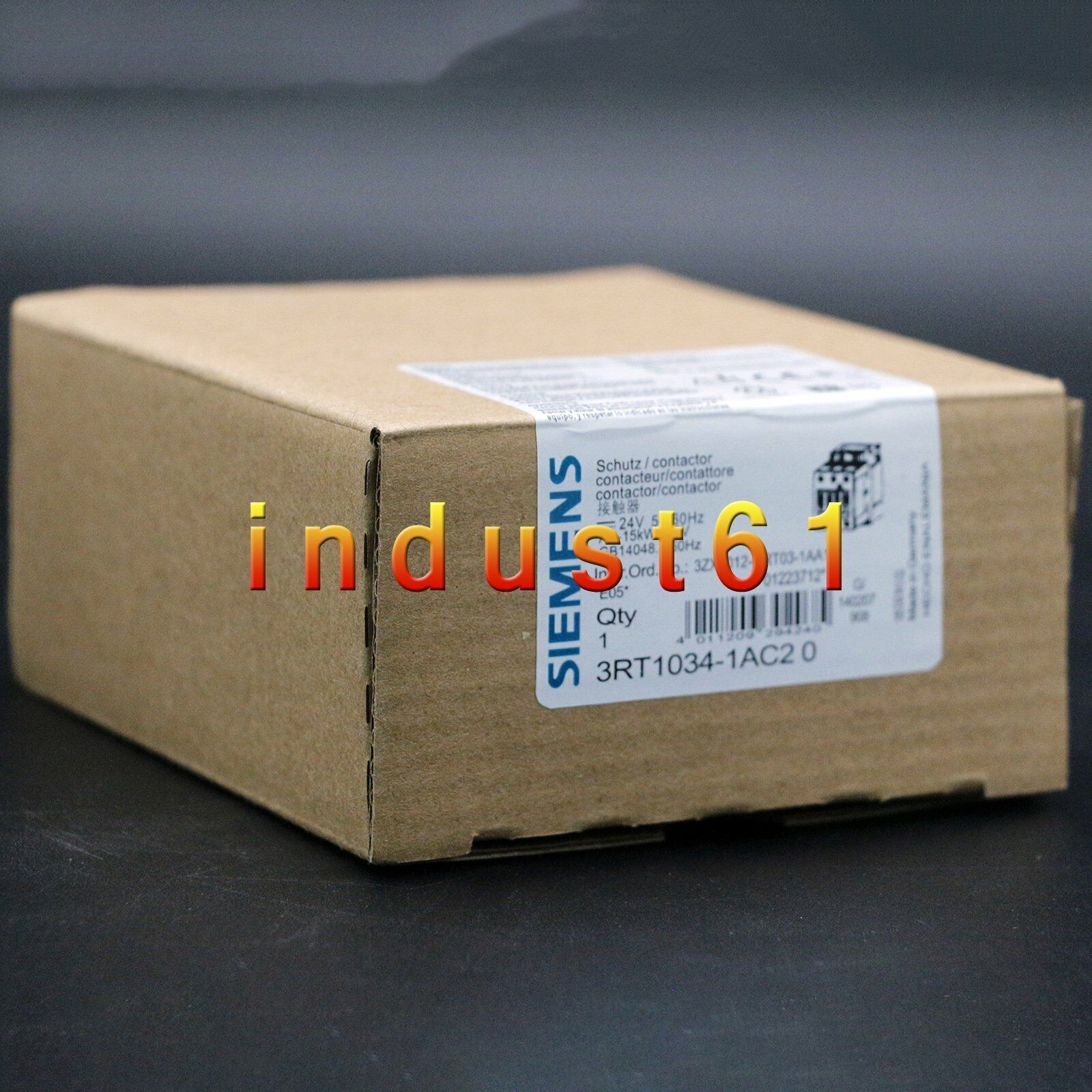New Siemens Contactor 3RT1034-1AC20 3RT10341AC20 1 year warranty