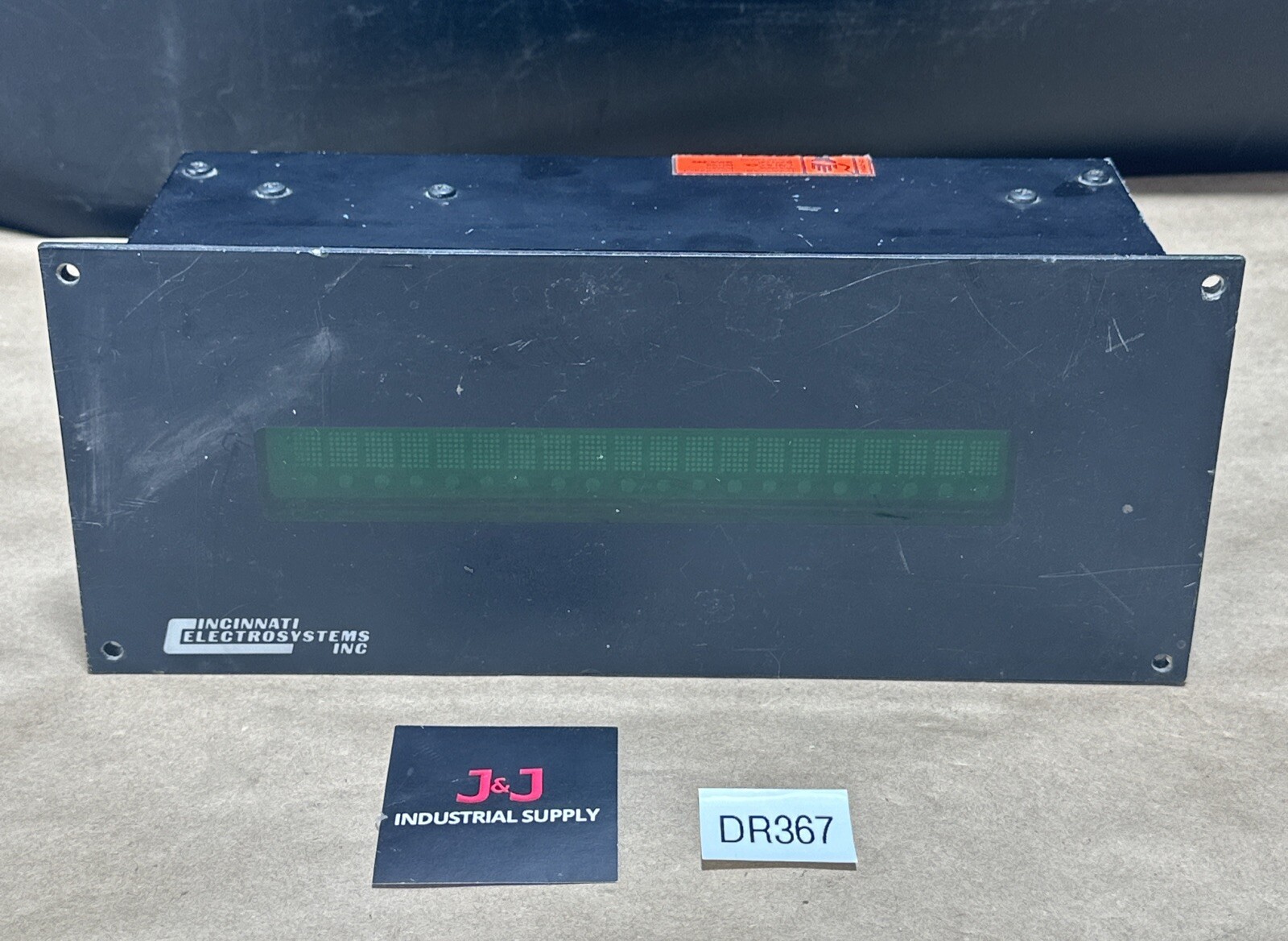 PREOWNED- Cincinnati Electrosystems Inc 5003 Digital Display Message Center 🇺🇸