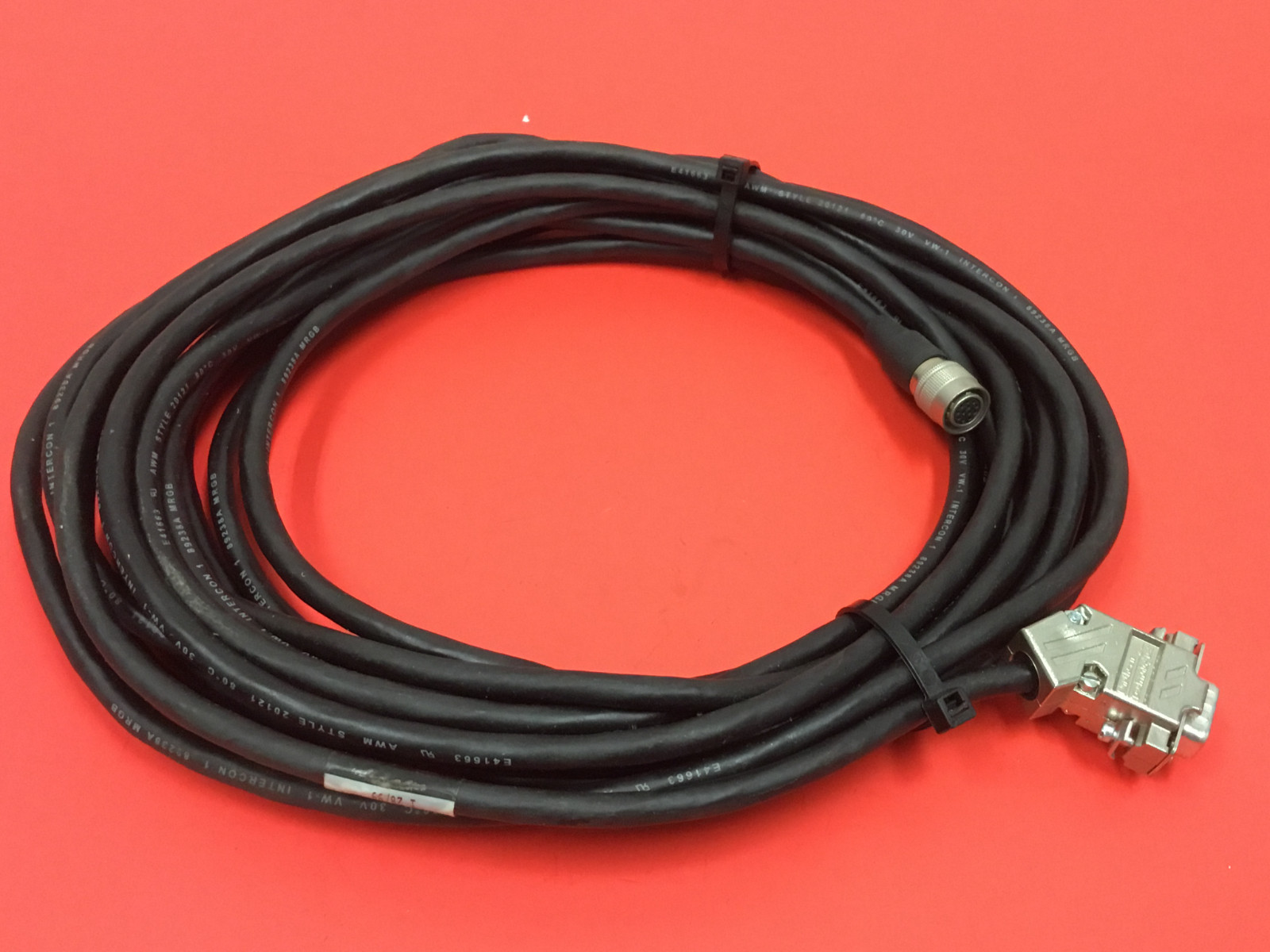 Siemens – P/N: CA-XCHM-025 – Rev. C/CB – Acuity Imagining RVSI Cable