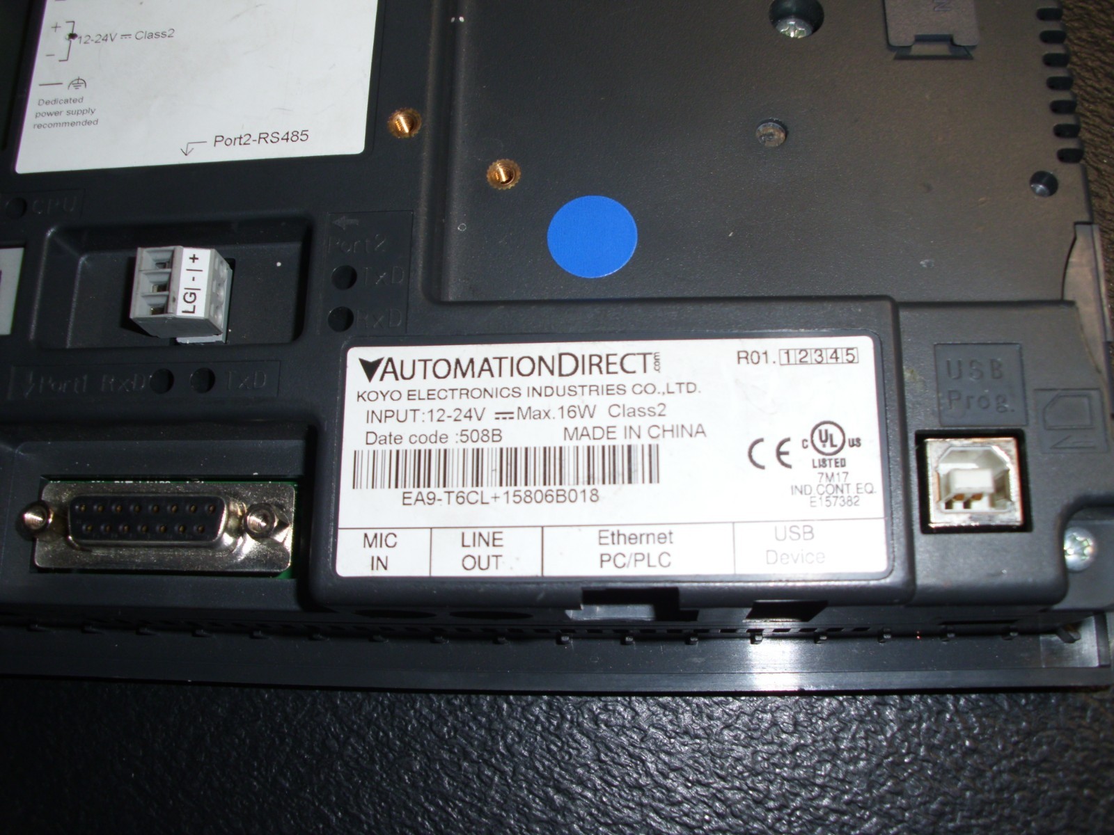 EA9-T6CL Automation Direct C-More HMI EA9 Series