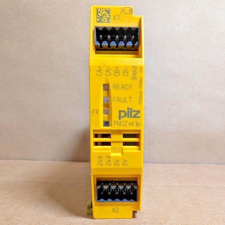 PILZ PNOZ ml1p Safe Link Safety Relay Link IO Module, Ident No. 773540, 24VDC