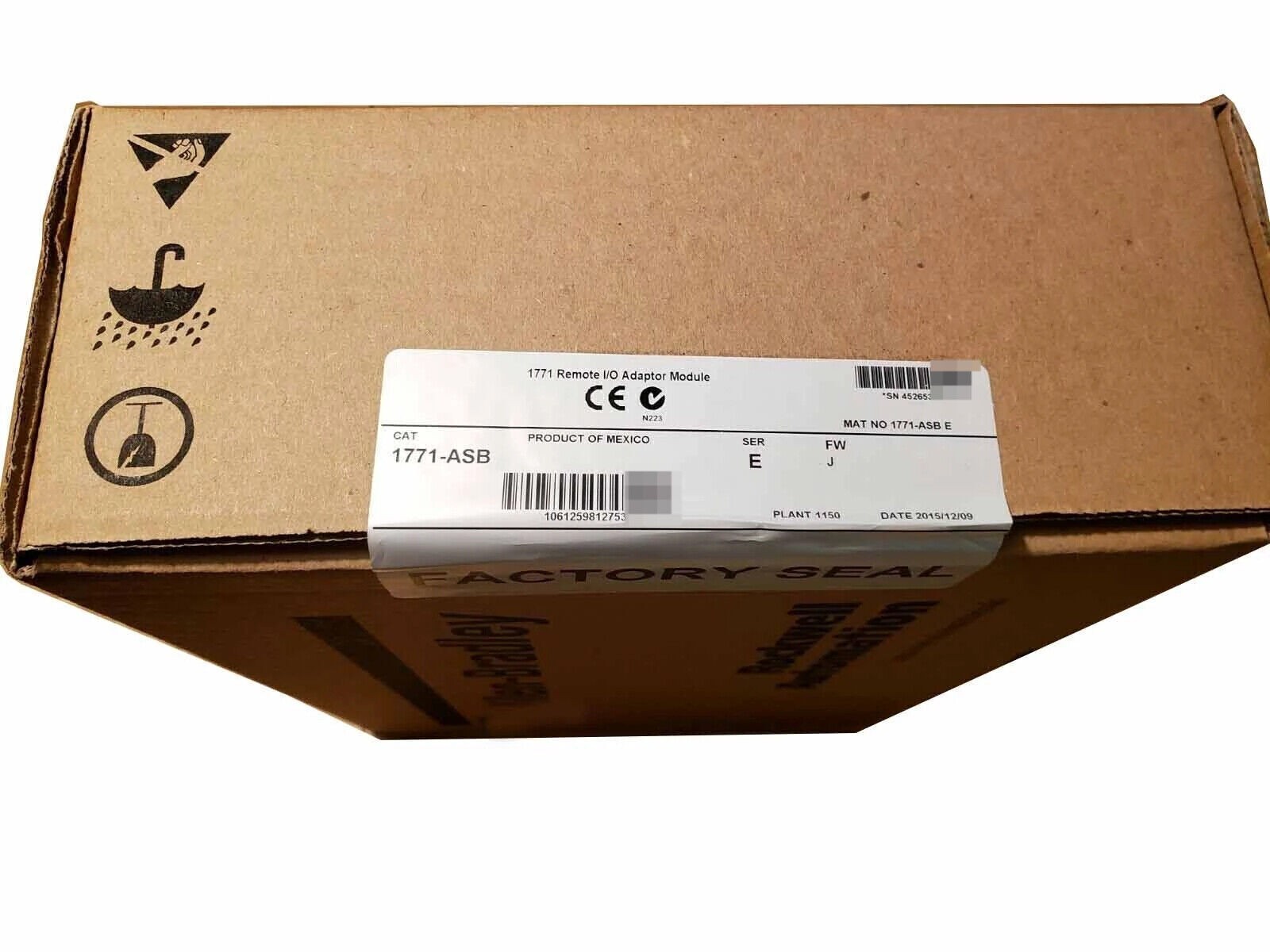 New Factory Sealed 1771-ASB AB 1771ASB Remote I/O Adaptor Module