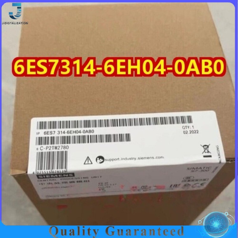 6ES7314-6EH04-0AB0 1PCS New Siemens Module 6ES7 314-6EH04-0AB0 Fast Ship