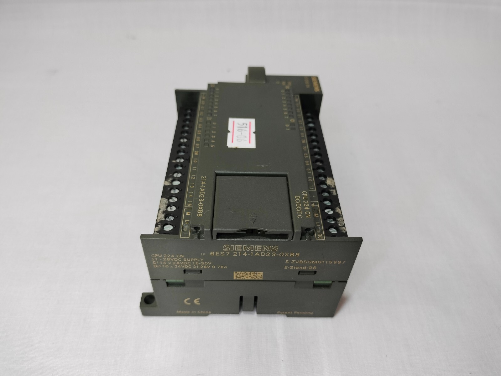 Siemens 1P 6ES7 214-1AD23-0XB8 2141AD230XB8 PLC Controller w/o Terminal Cover