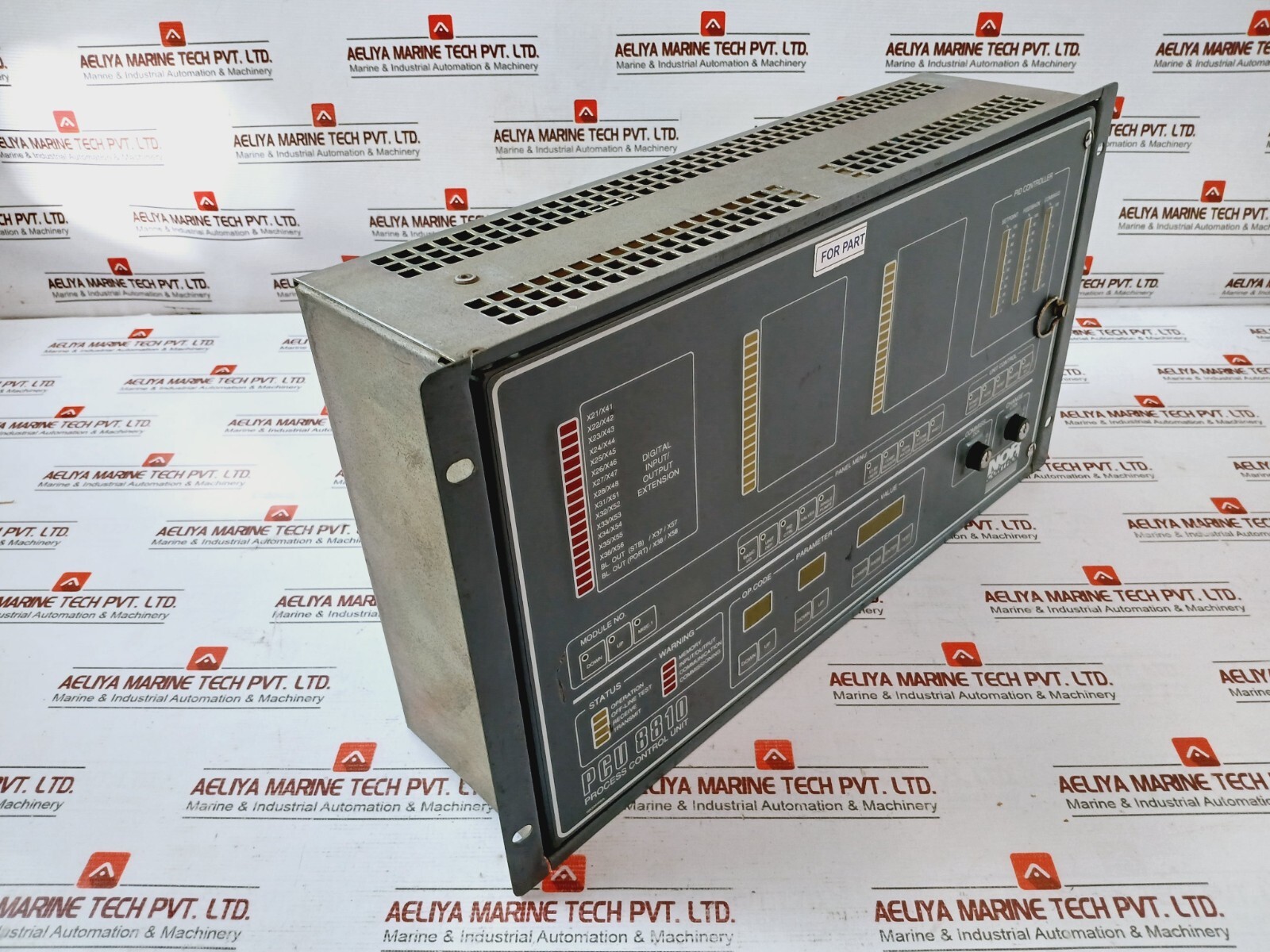 NORCONTROL PCU8810 Process Control Unit HER100261I VT25-373-99/X9 (Not Working)