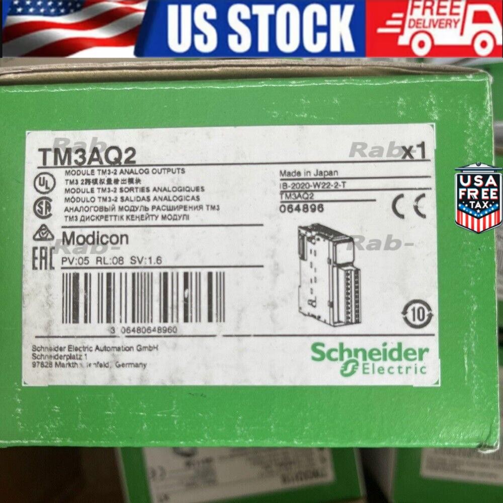 New SCHNEIDER TM3AQ2 Analog Output Module In Box