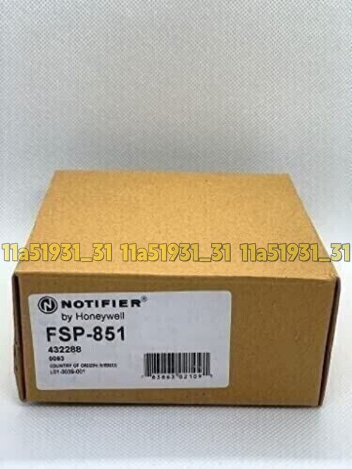 1PCS NEW NOTIFIER FSP-851 SMOKE DETECTOR FSP 851 FIRE ALARM fast shipping#