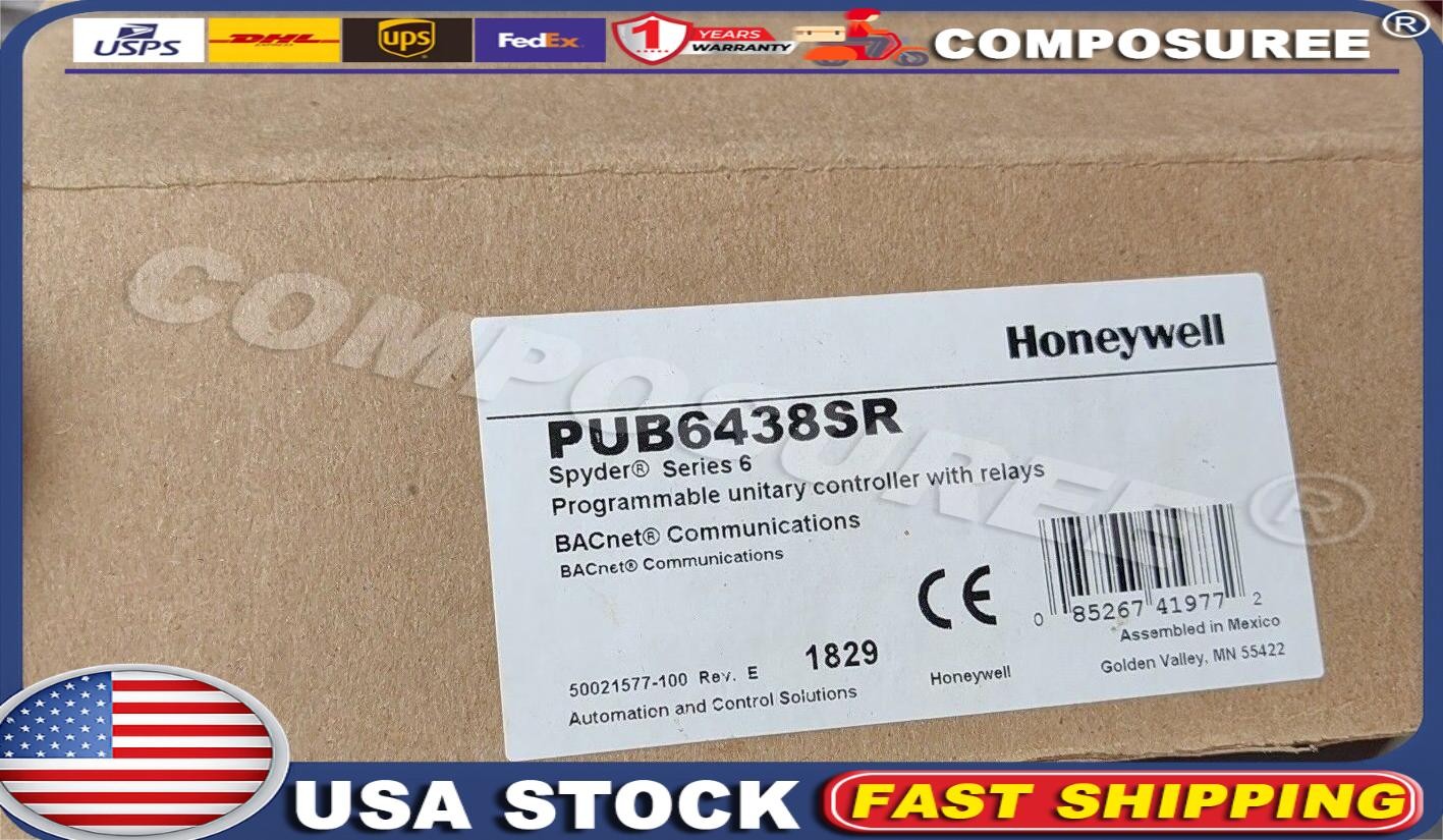 HONEYWELL PUB6438SR PROGRAMMABLE UNITARY CONTROLLER WITH RELAYS NEW DHL