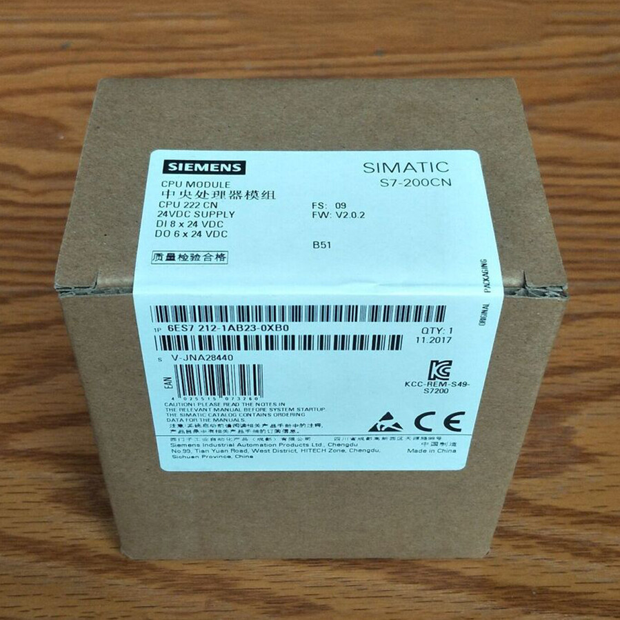 1PC New Siemens 6ES7 212-1AB23-0XB0 6ES7212-1AB23-0XB0 Expedited Shipping