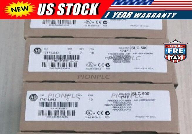 New Allen-Bradley AB 1747-L543 SER C SLC 500 5/04 CPU Processor Unit 1747L543