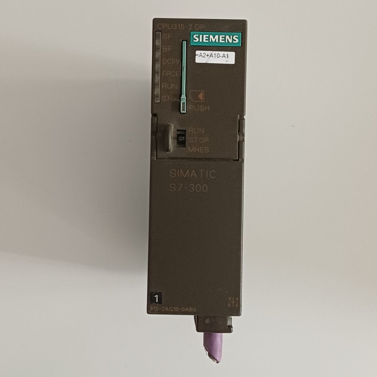 Siemens SIMATIC S7-300 CPU 315-2 DP 6ES7 315-2AG10-0AB0 PLC Module Working