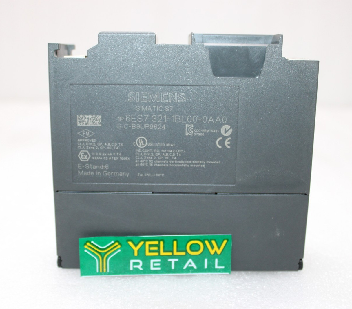 SIEMENS 6ES7321-1BL00-0AA0 PLC MODULE 6ES73211BL000AA0