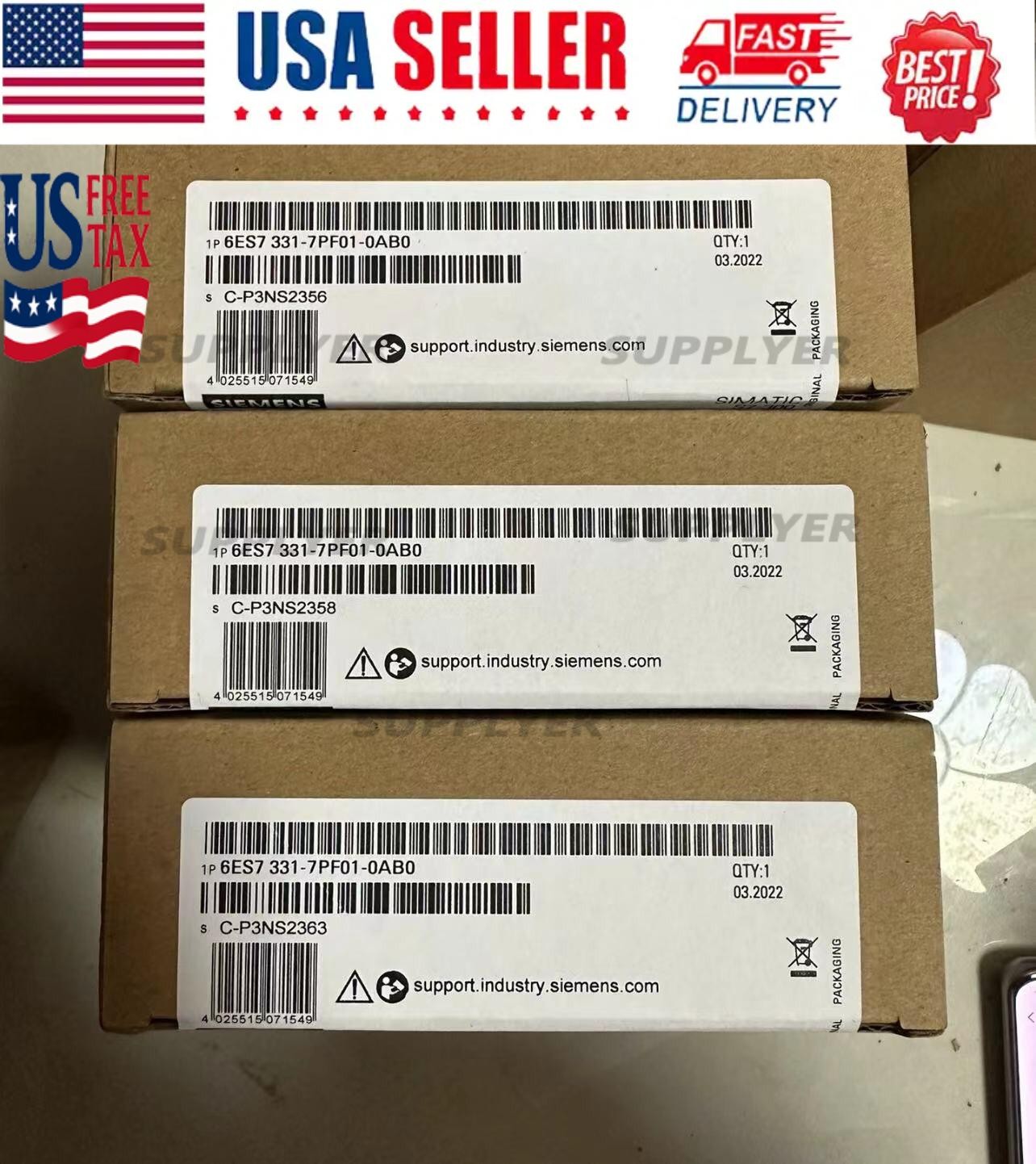 1pcs Brand new Siemens 6ES7331-7PF01-0AB0 6ES7 331-7PF01-0AB0 PLC Module