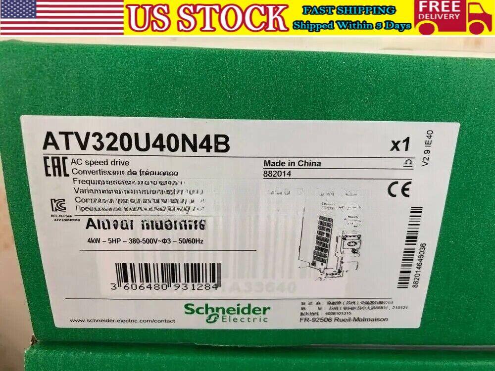 1PC Schneider ATV320U40N4B Inverter ATV320U40N4B New Fast Shipping