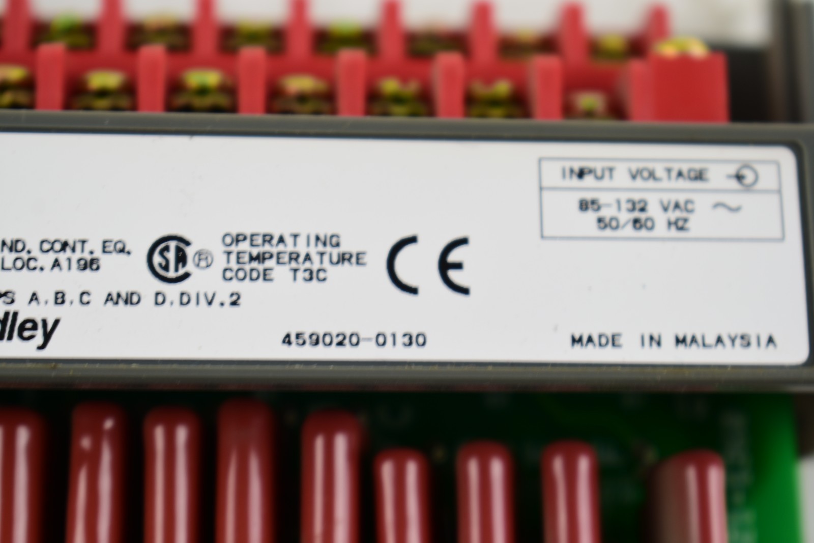 Allen Bradley 1746-IA16 Module (AB4-6)