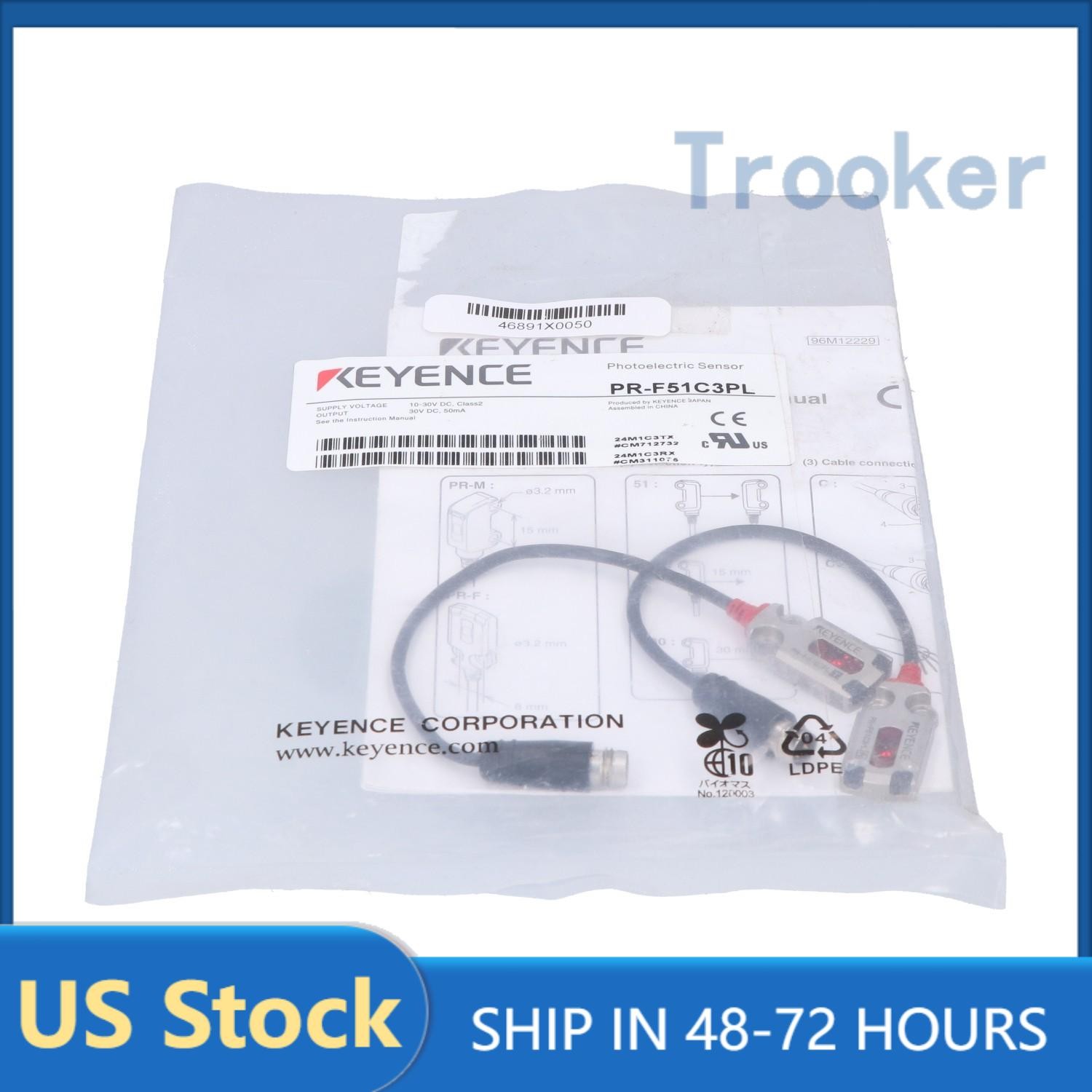 Keyence PR-F51C3PL New NFP Sealed