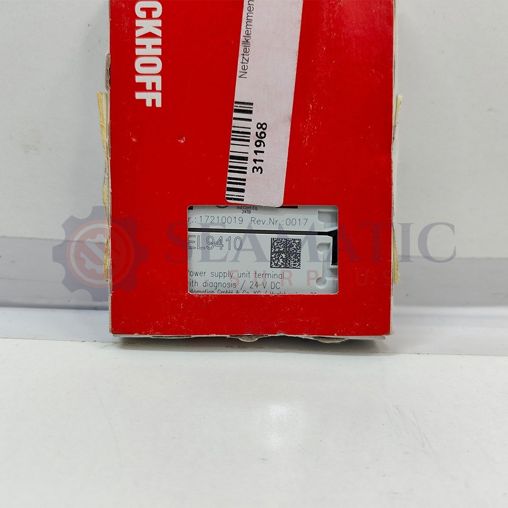 New Beckhoff EL9410 Power supply terminal for E-bus, V#713