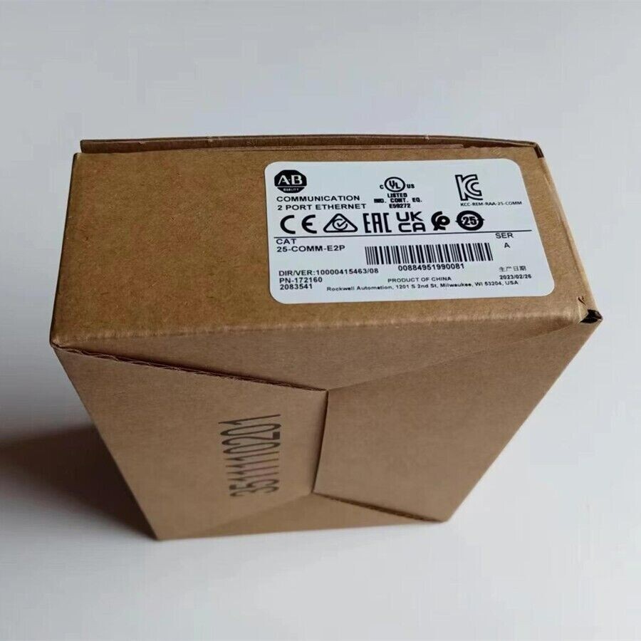 New Sealed 25-COMM-E2P PowerFlex 520 Dual Port Ethernet Adapter US Free Tax