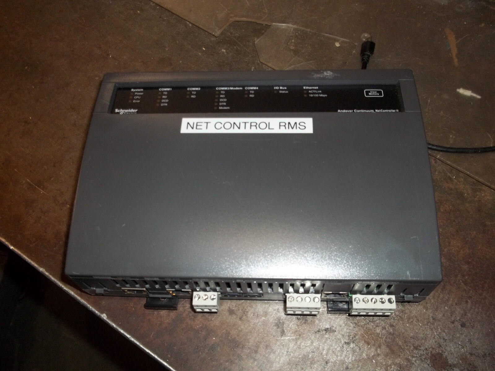 SCHNEIDER CX9680 NC2-R-000000000 ANDOVER CONTINUUM NET CONTROLLER (826)