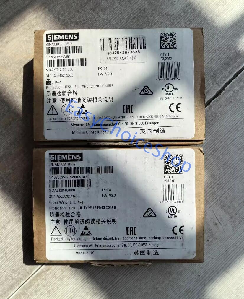 1PCS SIEMENS 6SL3255-0AA00-4JA2 Free Ship Original Intelligent operation panel