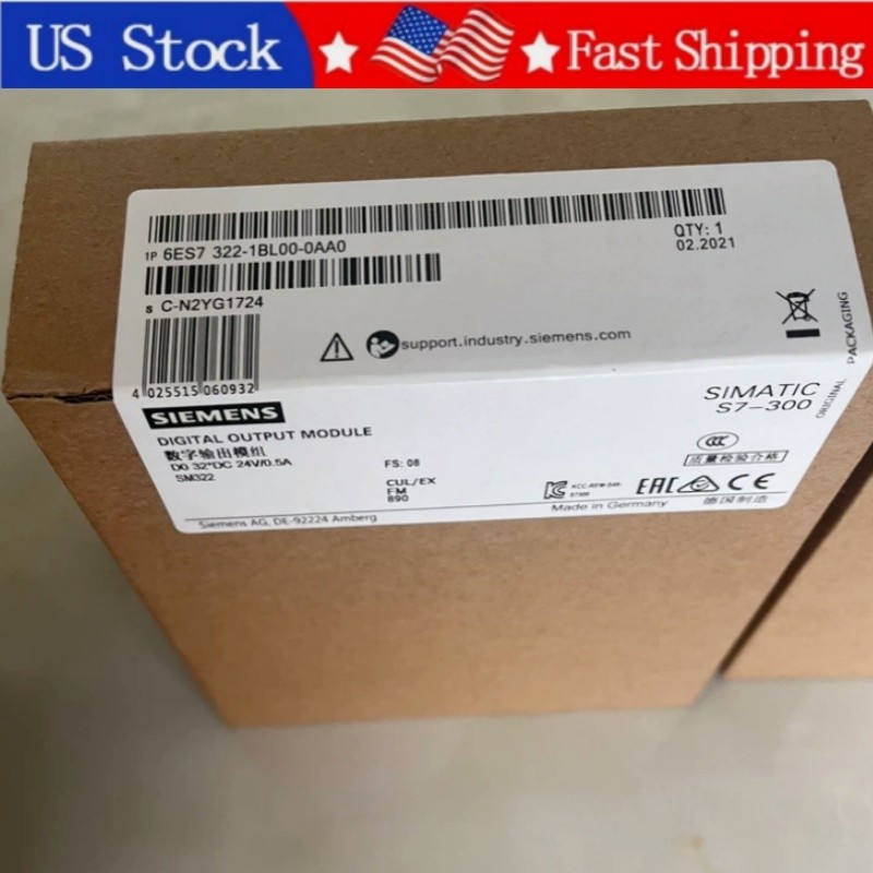 6ES7321-1BL00-0AA0 1PCS New Siemens 6ES7 321-1BL00-0AA0 Module Fast Delivery