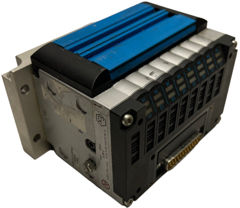 FESTO 18200 Valve Block Island CPV10-VI, CPV10-GE-MP-8 Block 18255, w/8 Valves