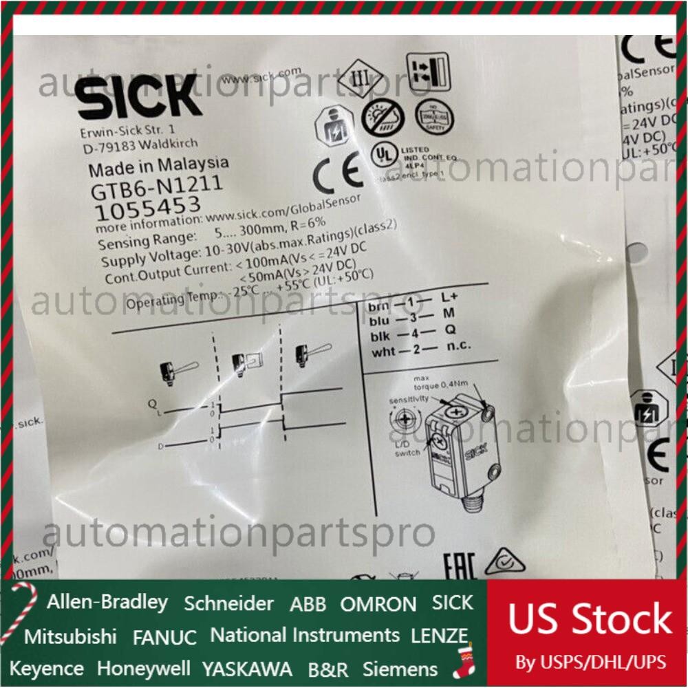 US FREE TAX Sick GTB6-N1211 GTB6N1211 1052441 Photoelectric
