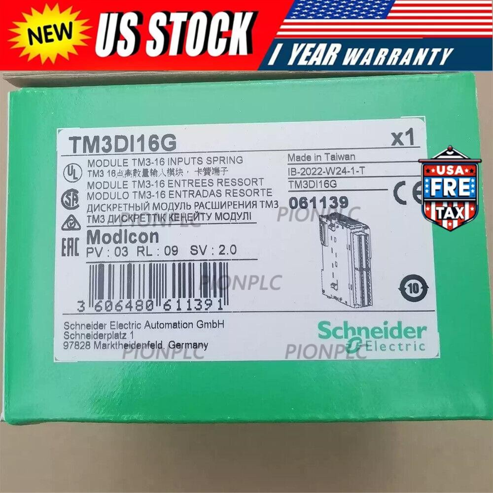 TM3DI16G Schneider TM3DI16G Module New In Box Free Shipping