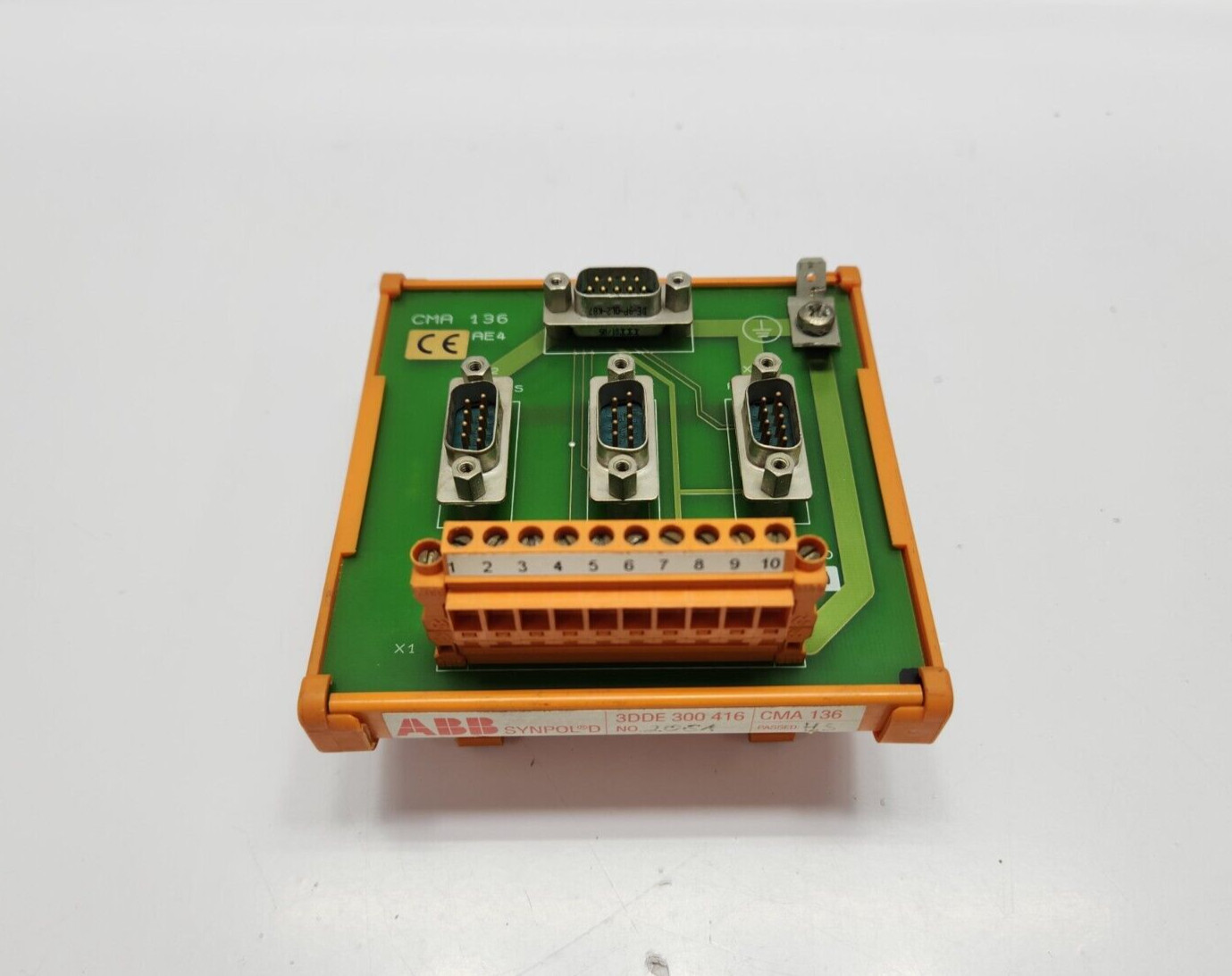 ABB CMA 136 SYNPOL D PCB CARD MODULE 3DDE 300 416