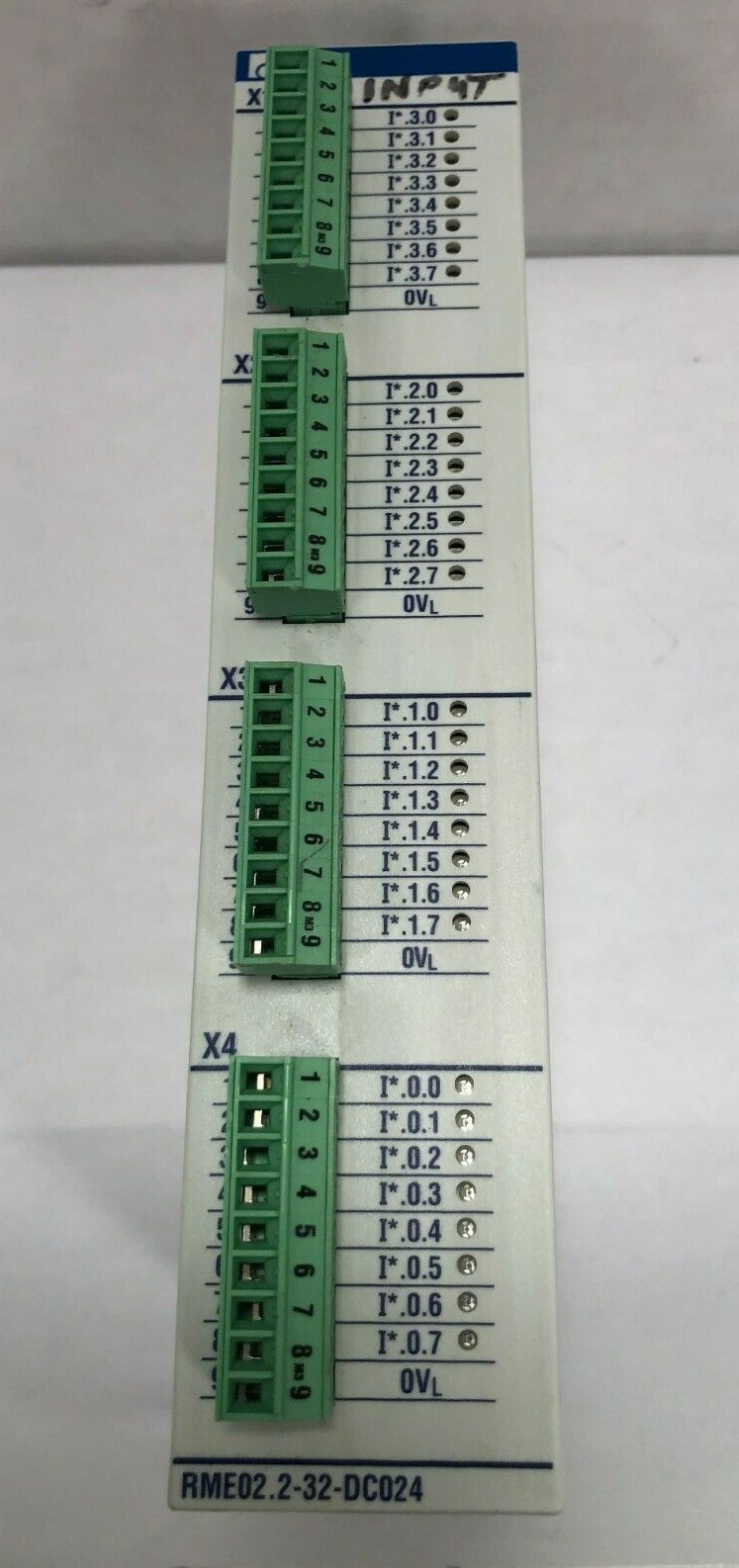 Nice! Rexroth Indramat RECO RME02.2-32-DC024 DC Input Module