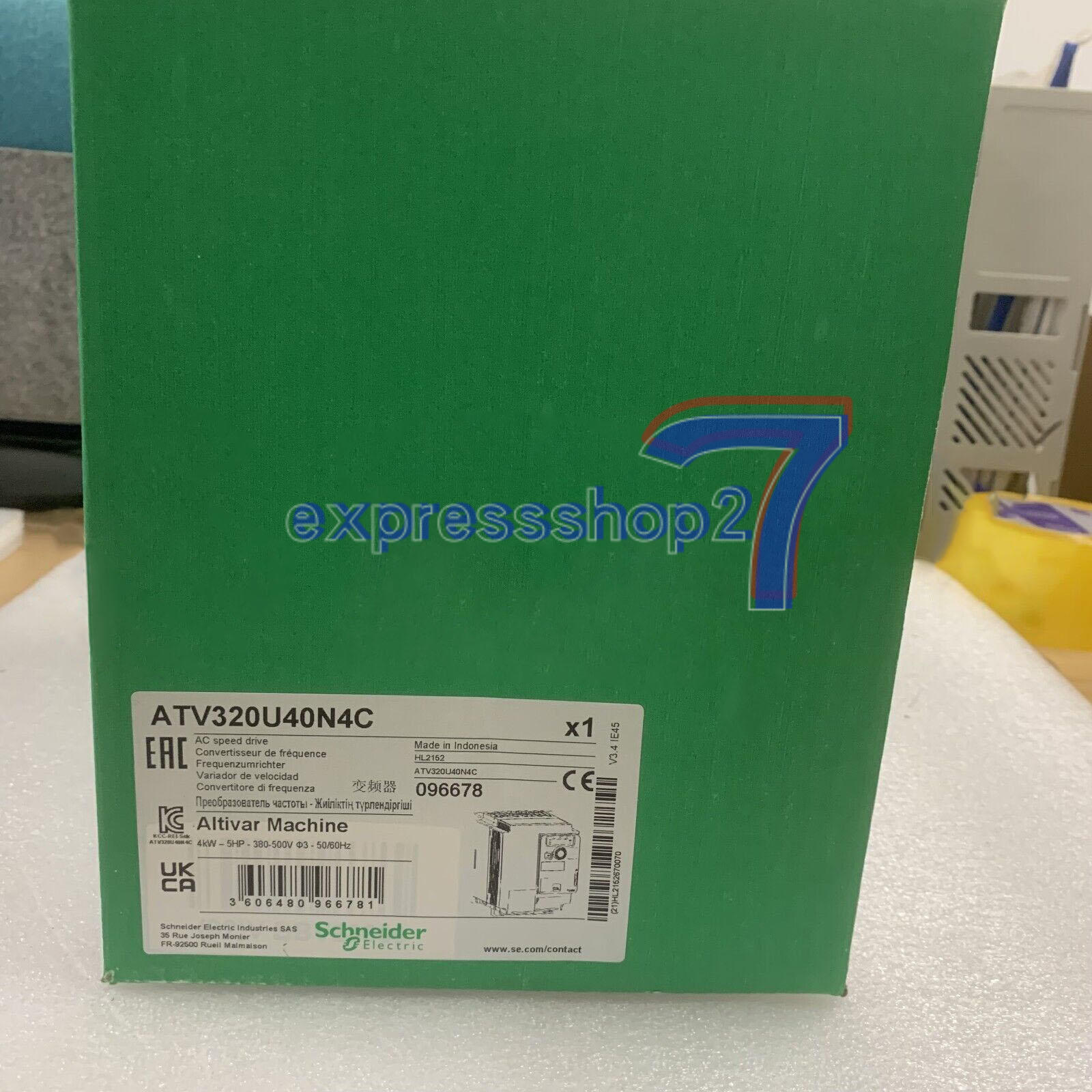 ONE NEW inverter ATV320U40N4C