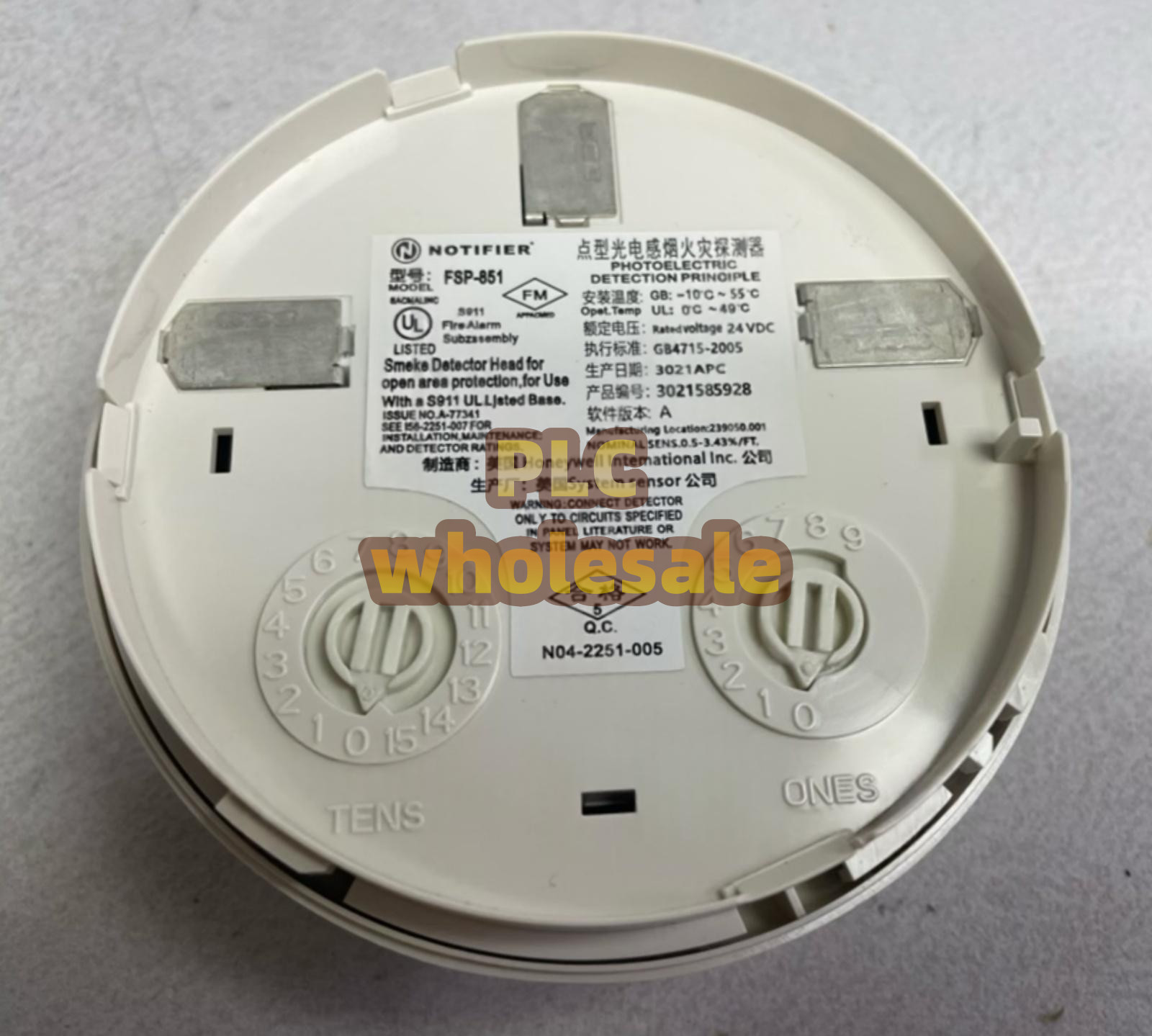 1PCS NEW NOTIFIER FSP-851 SMOKE DETECTOR FSP 851 FIRE ALARM Fast Shipping