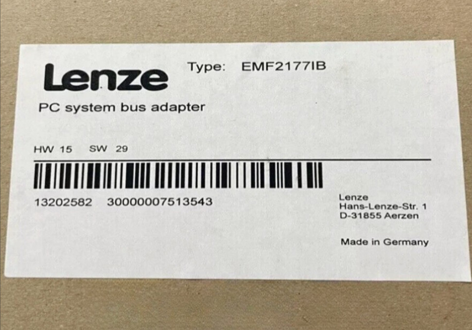 Lenze EMF2177IB Bus Adapter New One Shipping