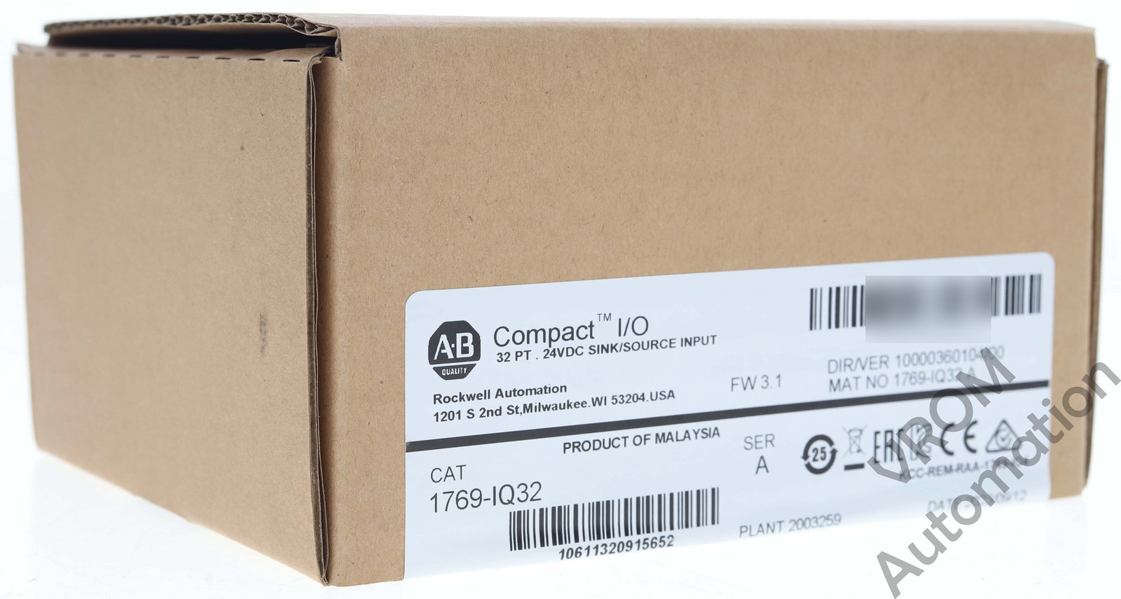 Surplus Sealed Allen Bradley 1769-IQ32 1769-1Q32 /A INPUT MODULE 24VDC