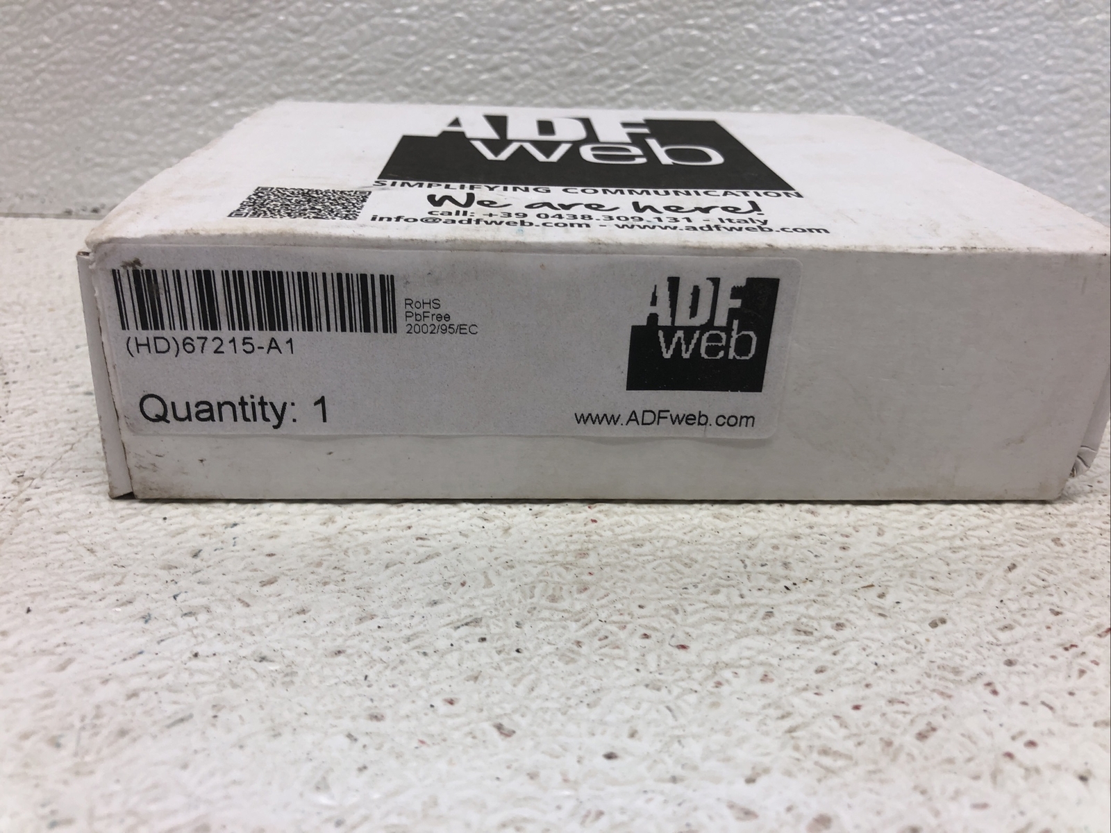 ADFWeb HD67215-A1 – J1939 Modbus TCP Slave -converter, 100