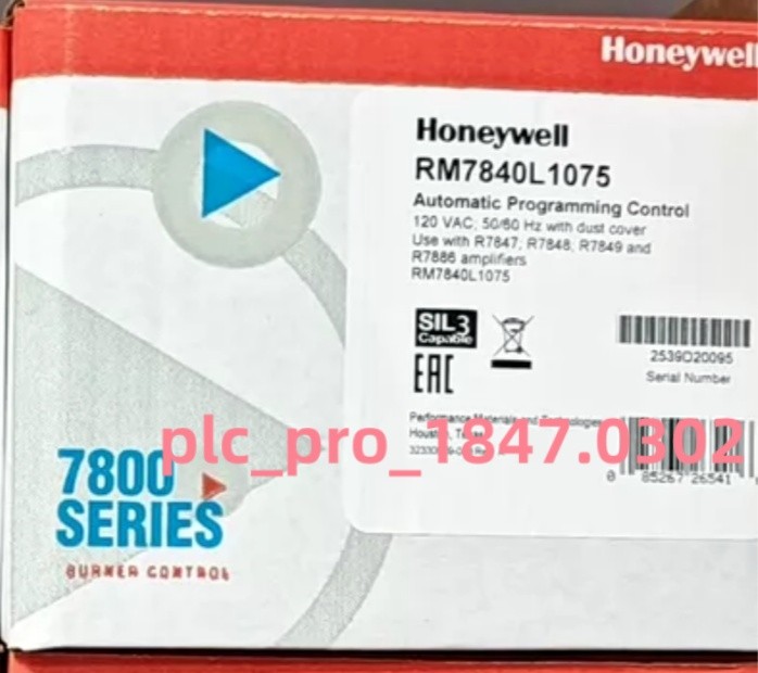 RM7840L1075 1PCS New Honeywell RM7840L1075 Burner Control Fast Shipment