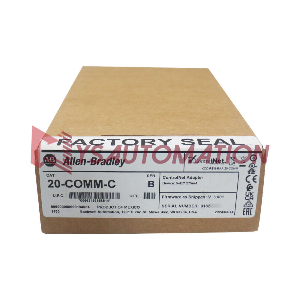 Branded New Factory Sealed 20-COMM-C PowerFlex Architecture Class ControlNet US