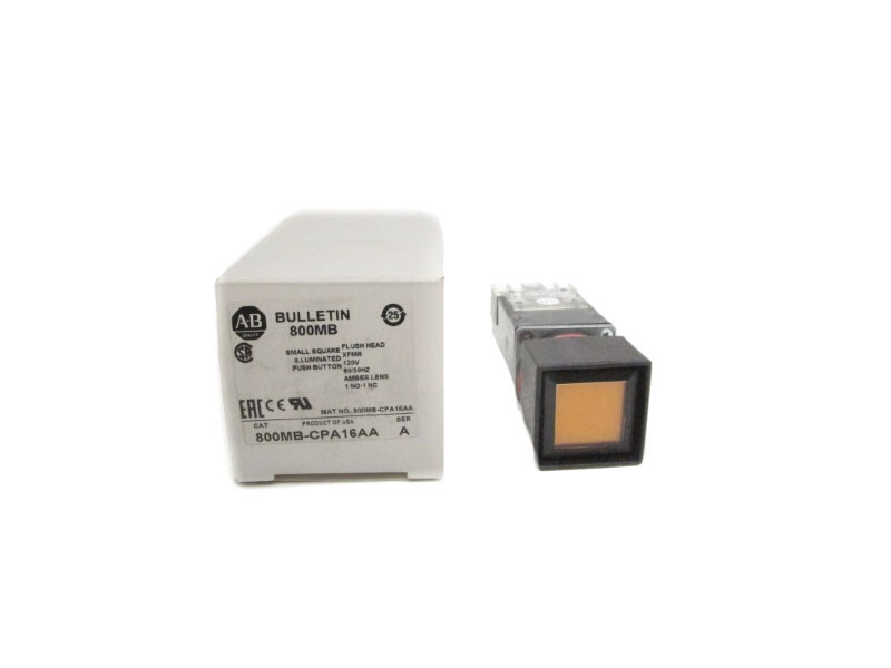 ALLEN BRADLEY 800MB-CPA16AA SER. A 110-120V (WH) NSMP
