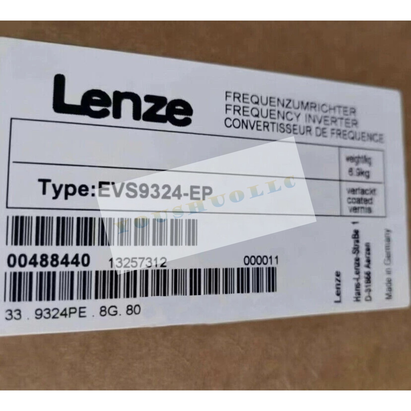 LENZE NEW IN BOX EVS9324-EP Servo Inverter Free Free Shipping