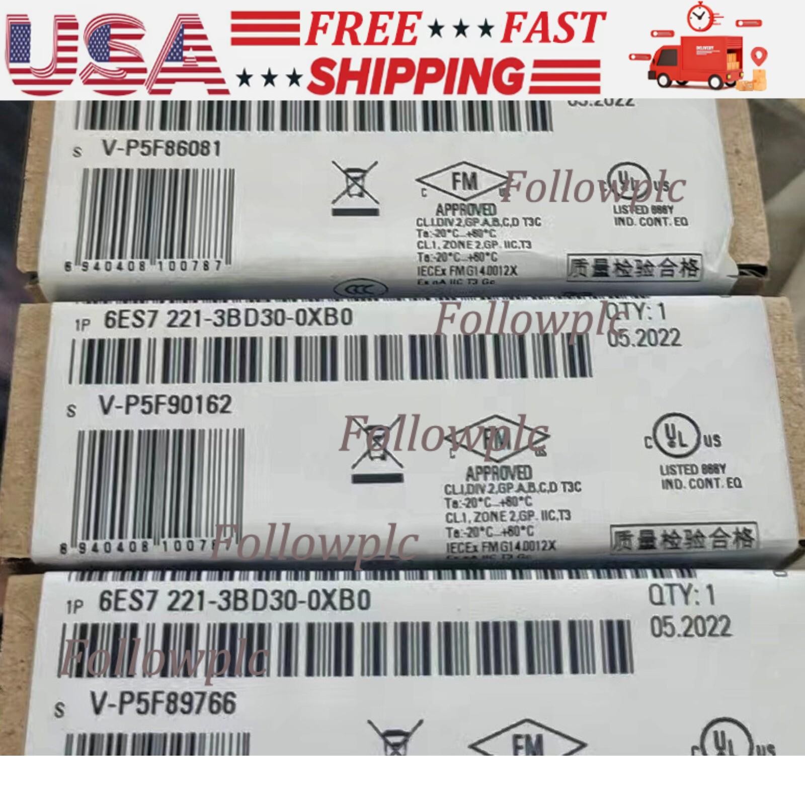 New Siemens 6ES7221-3BD30-0XB0 S7-1200 Digital input SB 1221 6ES7 221-3BD30-0XB0