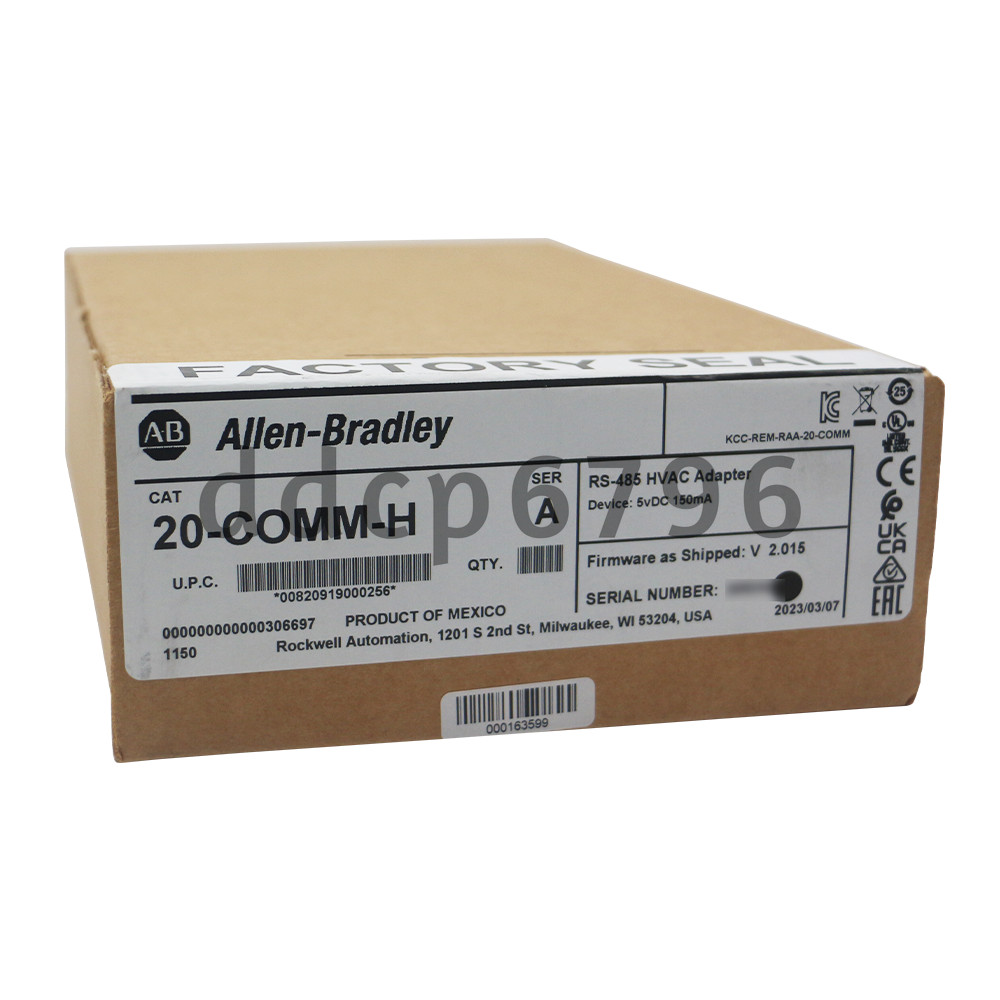 New Factory Sealed Allen Bradley 20-COMM-H DPI To HVAC Communication Adapter