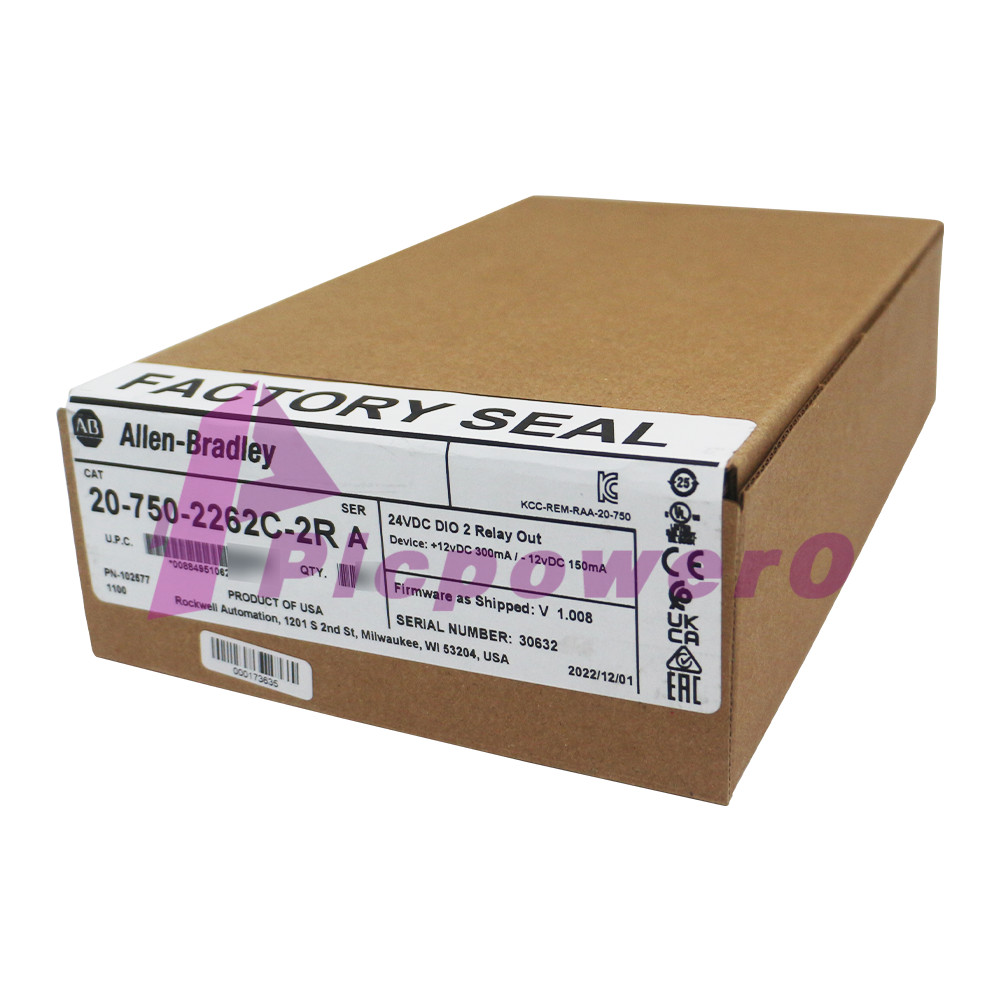 New Allen-Bradley 20-750-2262C-2R PowerFlex 750 24V DC IO Option module