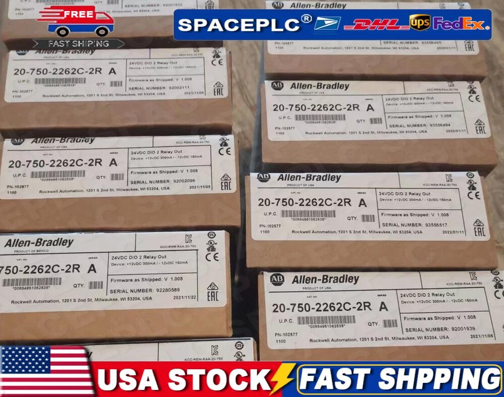 Allen-Bradley 20-750-2262C-2R 24V DC IO Option Module NEW Factory Sealed