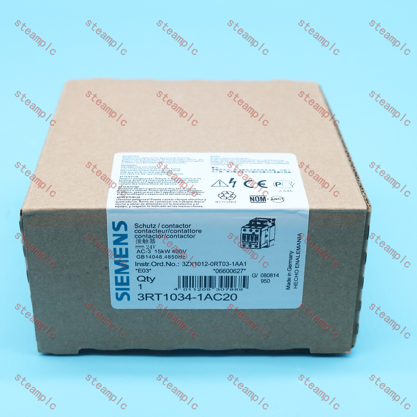 NEW 1PS FOR SIEMENS Contactor 3RT1034-1AC20 3RT10341AC20