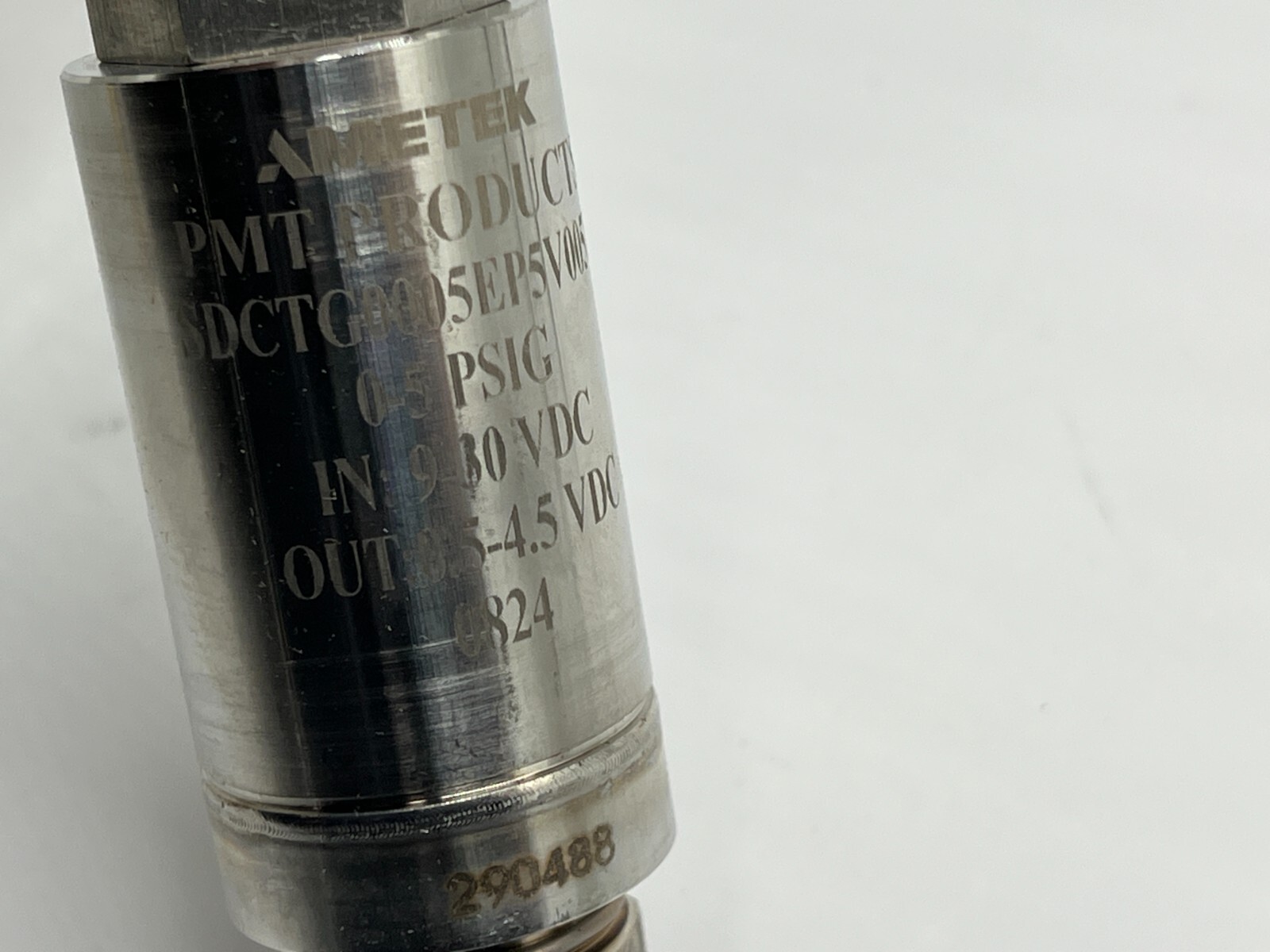 Ametek Pressure Transducer Sensor SDCTG0005EP5V005T 399-90101 0-5 PSIG