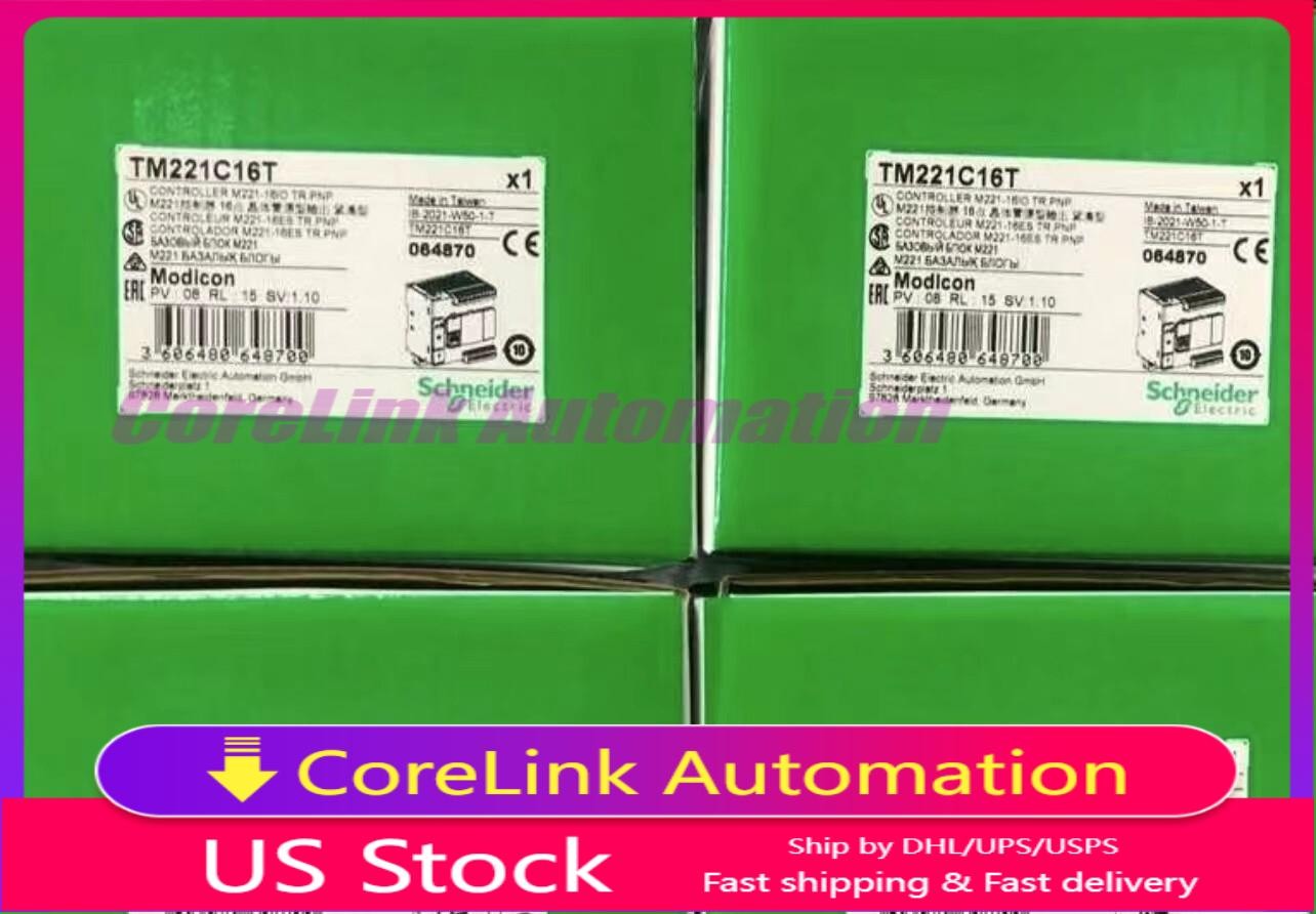 New Schneider TM221C16T PLC Module In Box Fast Ship 1PCS