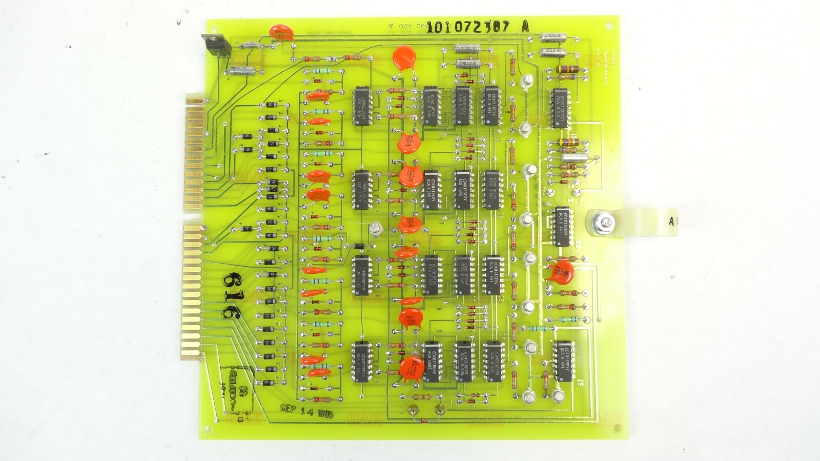 Powerware / Exide 101072387 Rev A / 118302400 Annunciator PCB Assembly