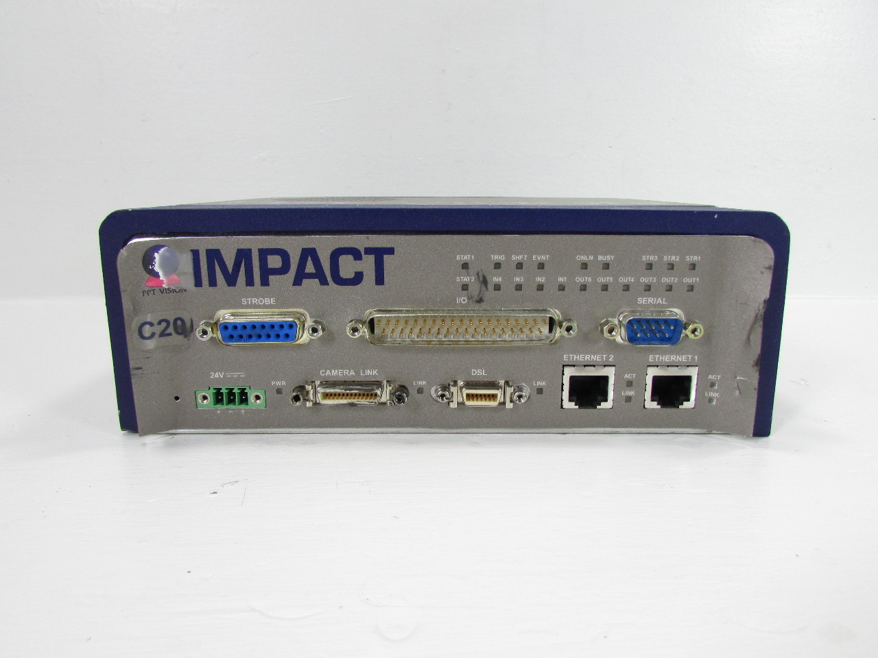 PPT VISION 661-0326-C20 SYSTEM IMPACT C20 CAMERA PROCESSOR 24VDC