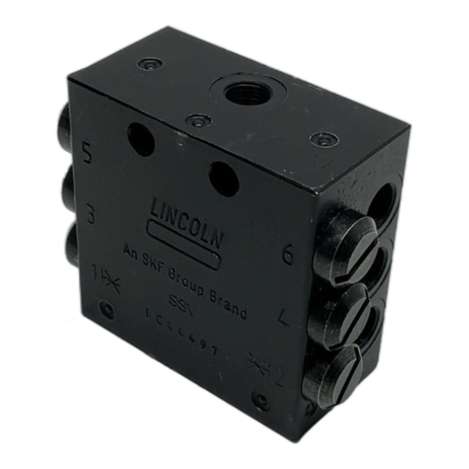 SSV 6-K LC44497 LINCOLN, Lincoln Progressive Metering Device 6 Outlets SSV6, …